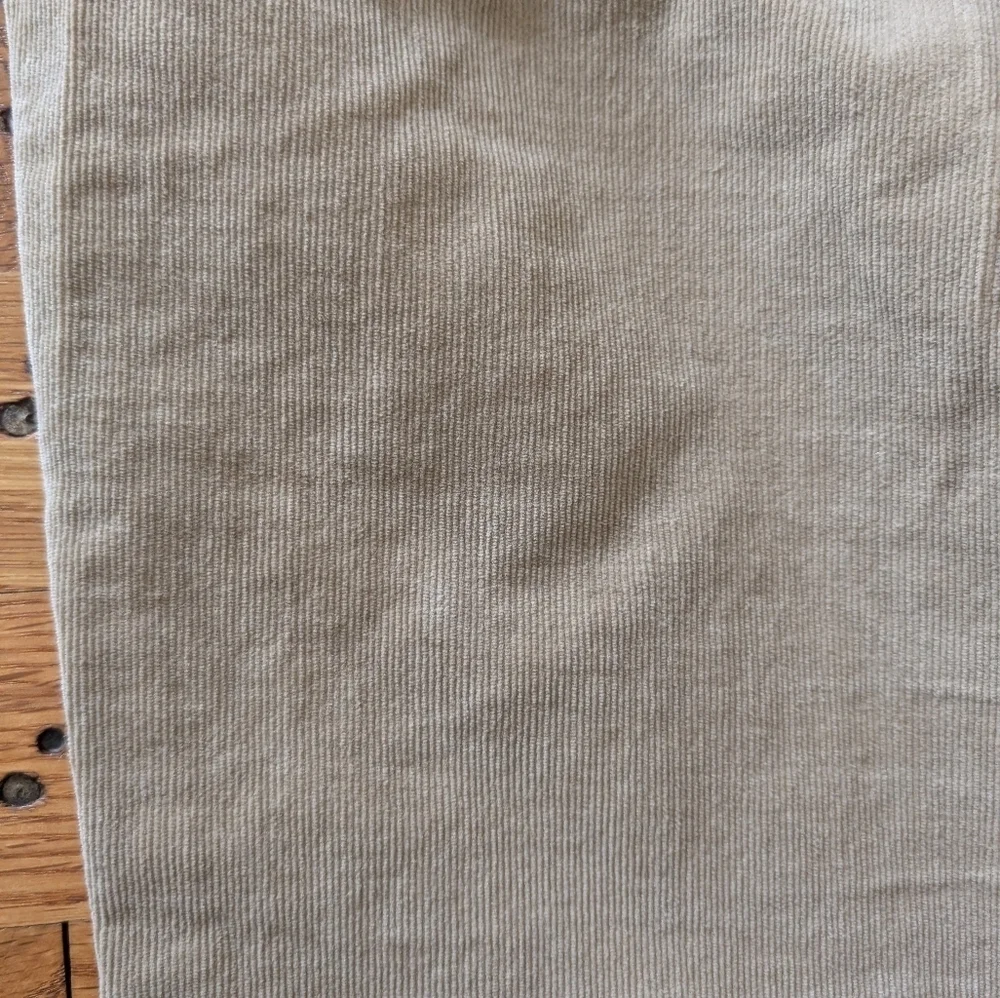 Michael Kors Beige Skinny Fine Corduroy Pants